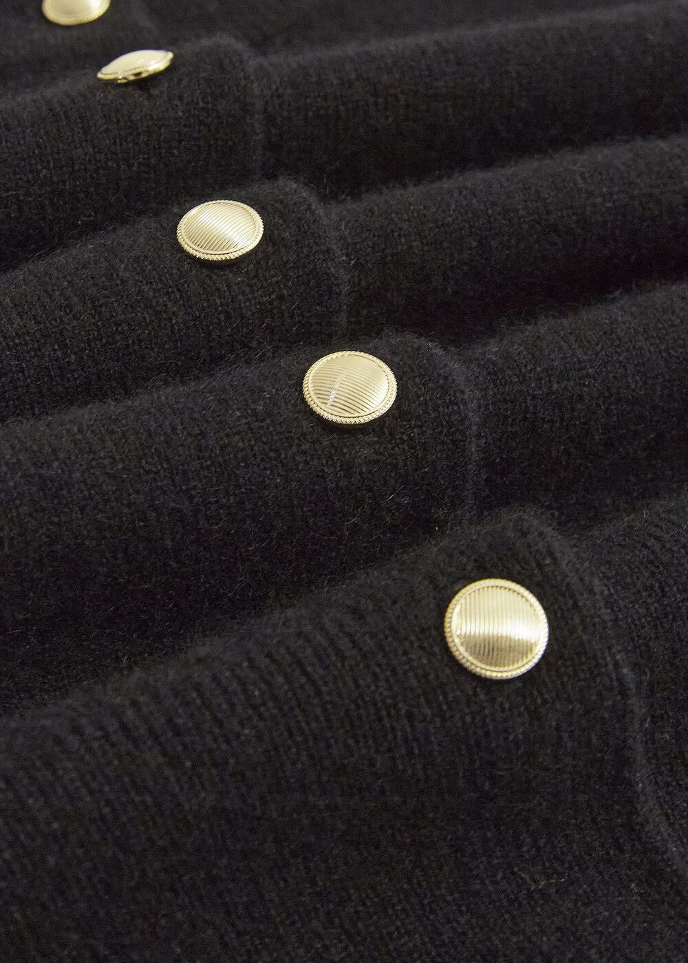 Monica Cashmere Cardigan, Hobbs Black, hi-res