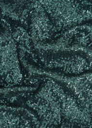 Meadow Sequin Dress, Evergreen, hi-res