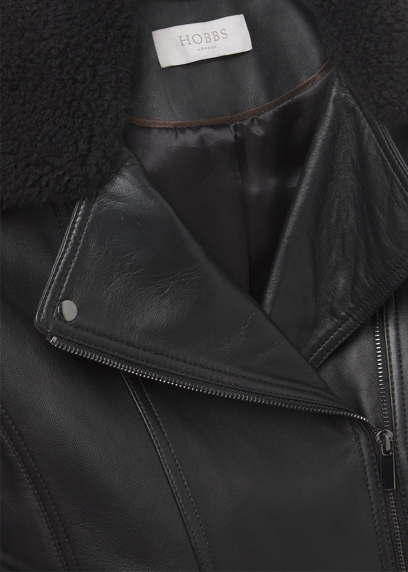 Hobbs top aviator jacket