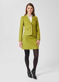 Hackness Wool Jacket, Lime Green, hi-res