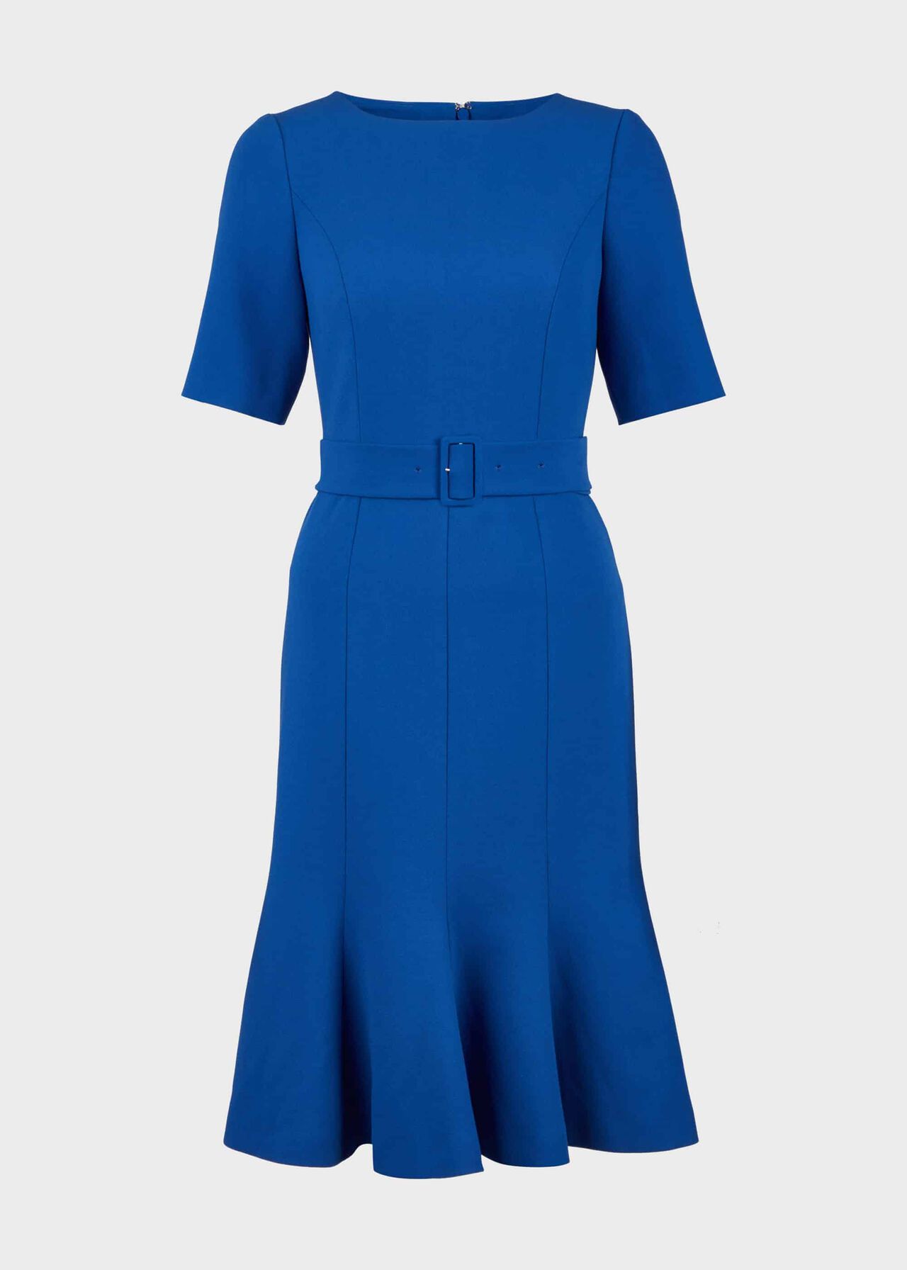 Bria Belted Dress Cobalt
