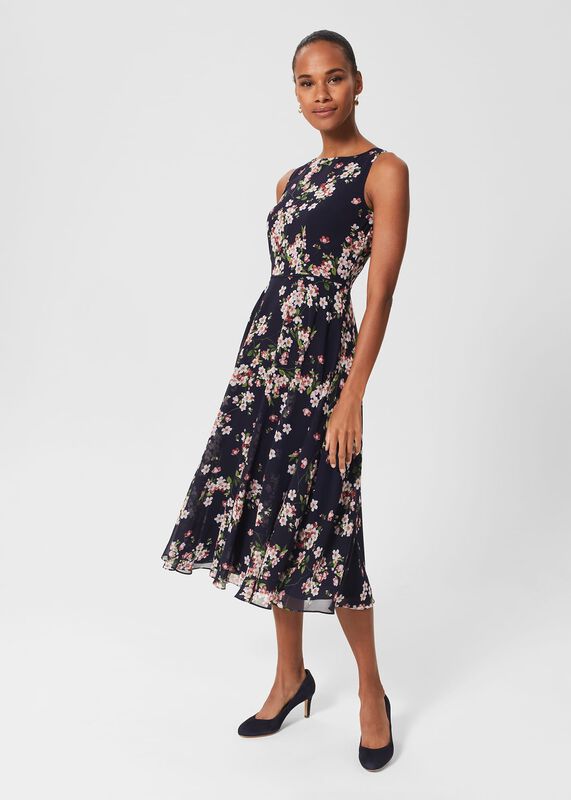 Carly Short Floral Dress