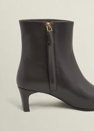 Isla Ankle Boots, Chocolate Brown, hi-res