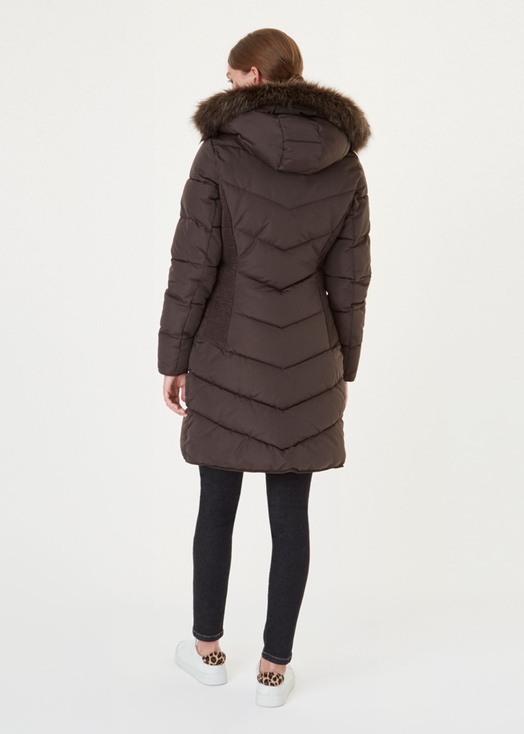 Hobbs lilian puffer coat navy clearance