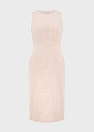 Petite Amelie Dress, Oyster, hi-res