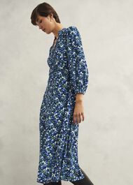 Iris Dress, Green Multi, hi-res