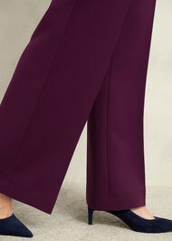 Sami Wide Pants, Warm Plum, hi-res