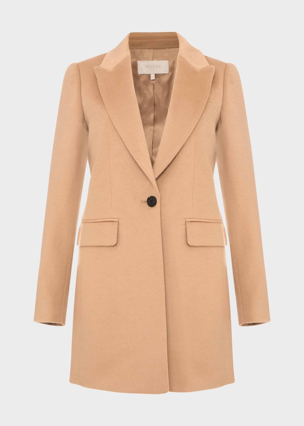 Lexi Wool Blend Coat Camel