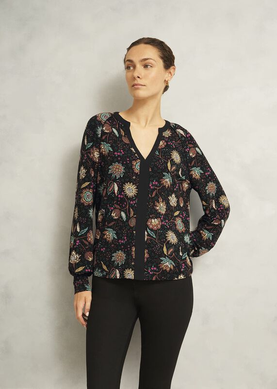Zelia Printed Top