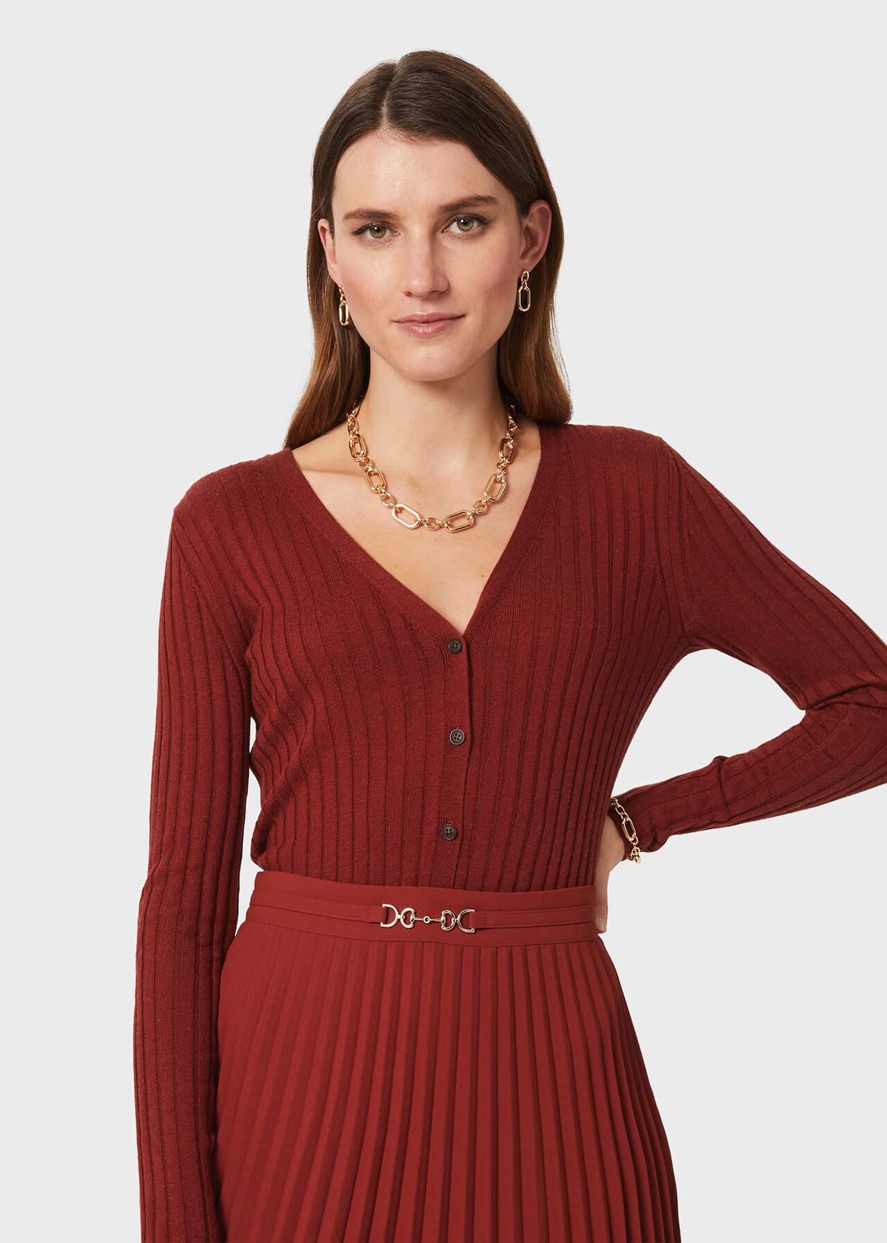 Avery Earrings, Gold, hi-res