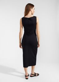Iliana Jersey Dress, Navy, hi-res