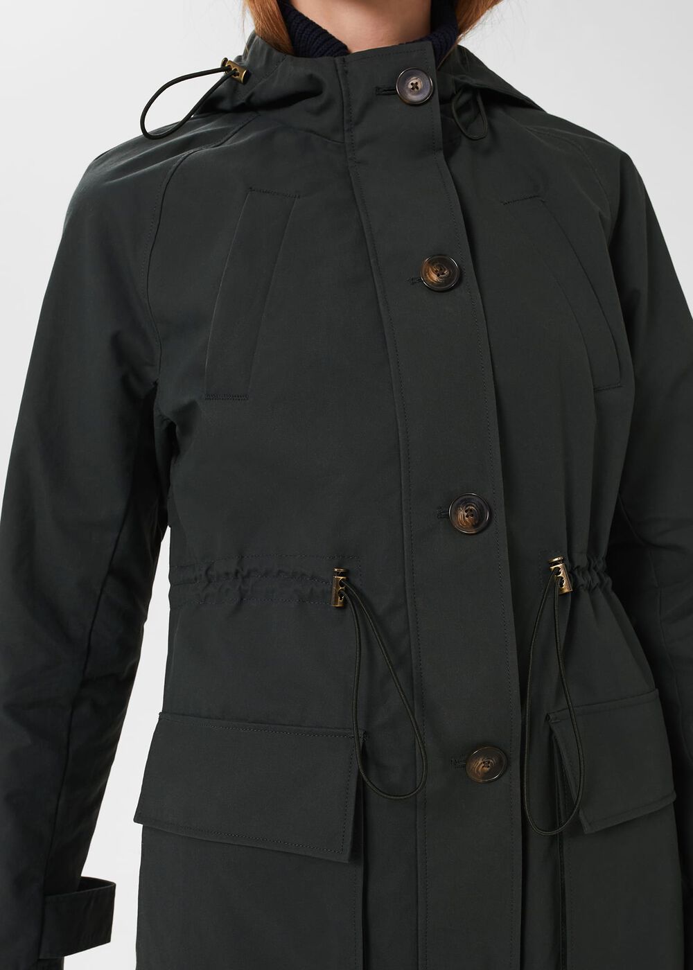 Jenny Water Resistant Parka , Dark Ivy Green, hi-res