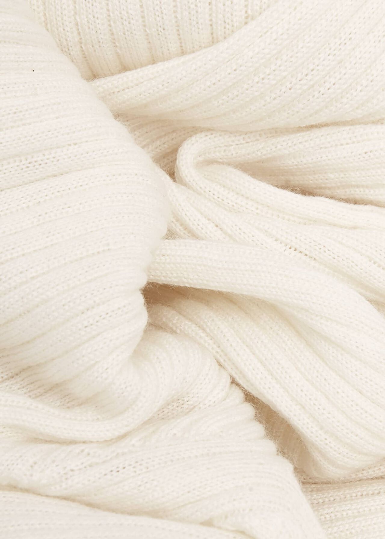 Ruby Merino Wool Roll Neck Sweater, Ivory, hi-res