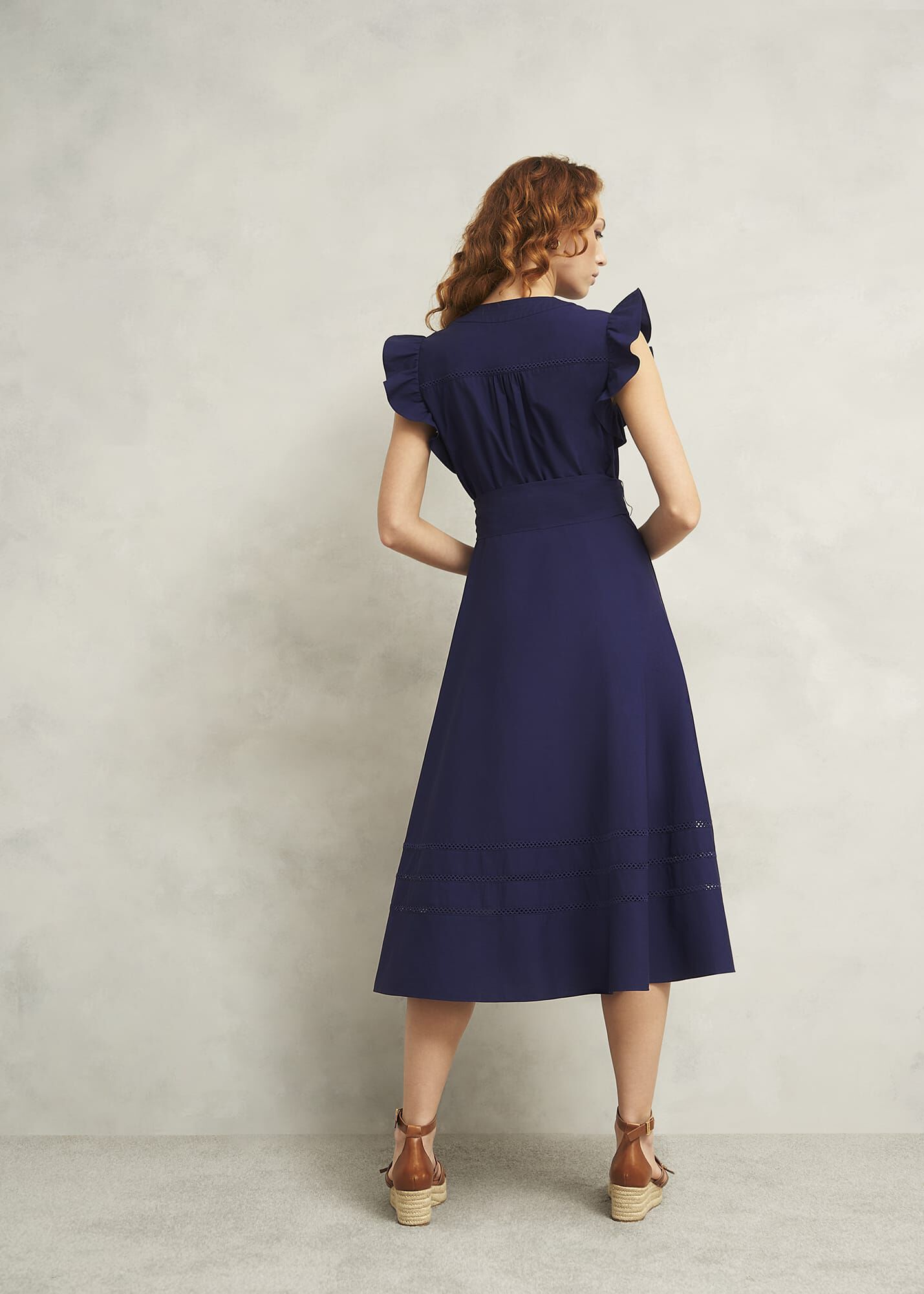 Vanessa Cotton Dress | Hobbs ROW |