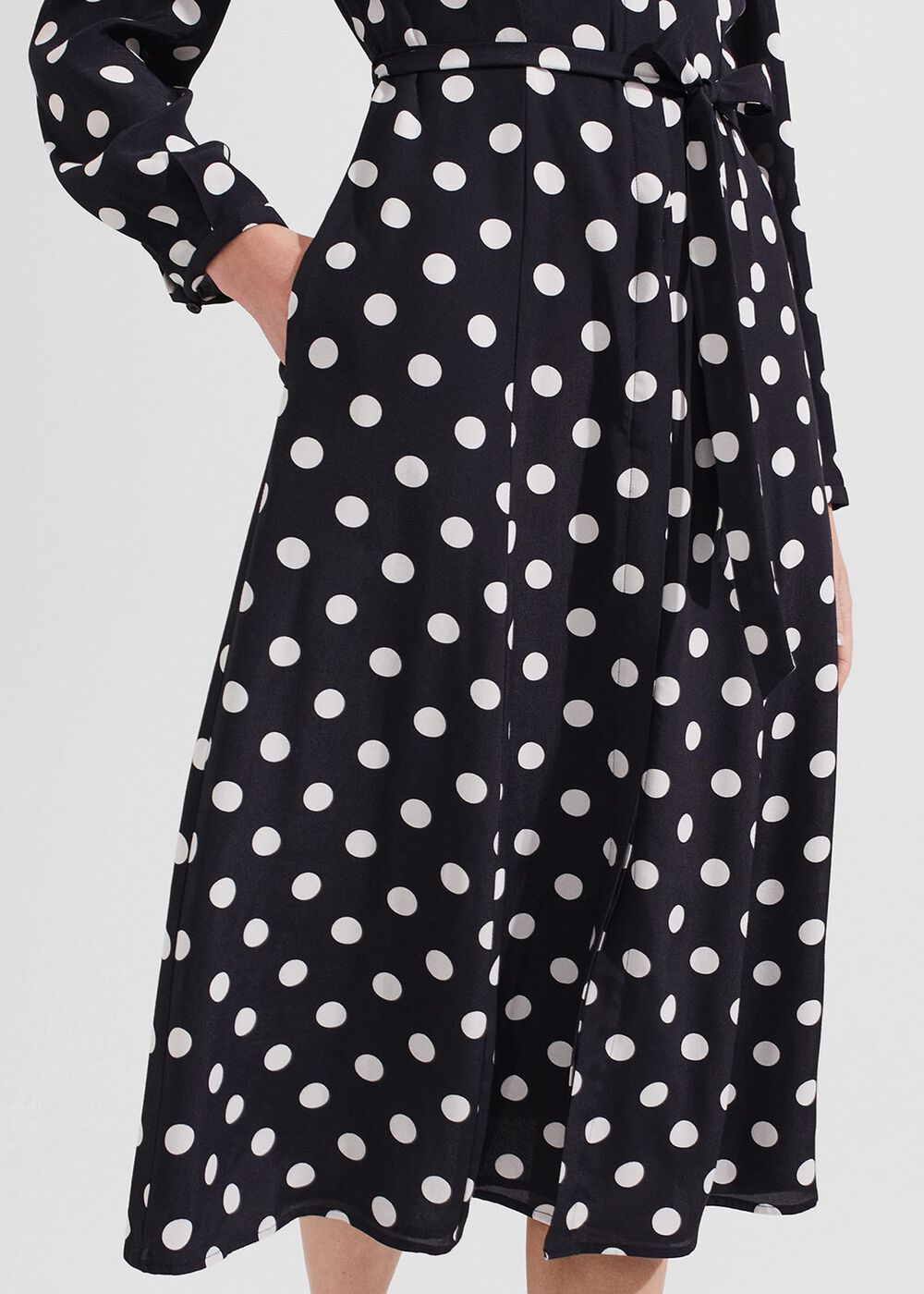 Savannah Dress, Navy Ivory, hi-res
