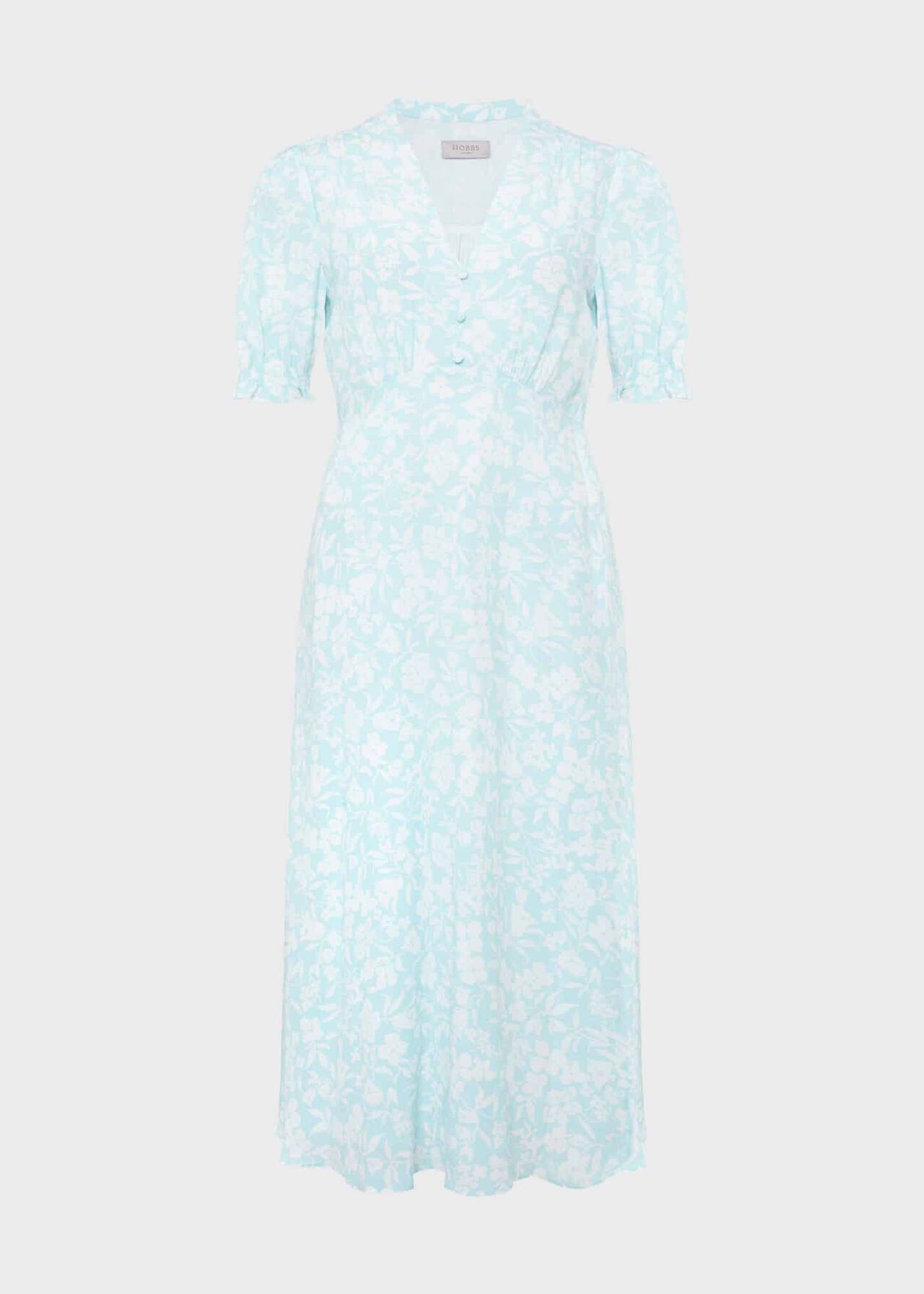 Helen Dress, Blue Ivory, hi-res