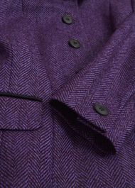 Daniella Wool Jacket, Purple Multi, hi-res