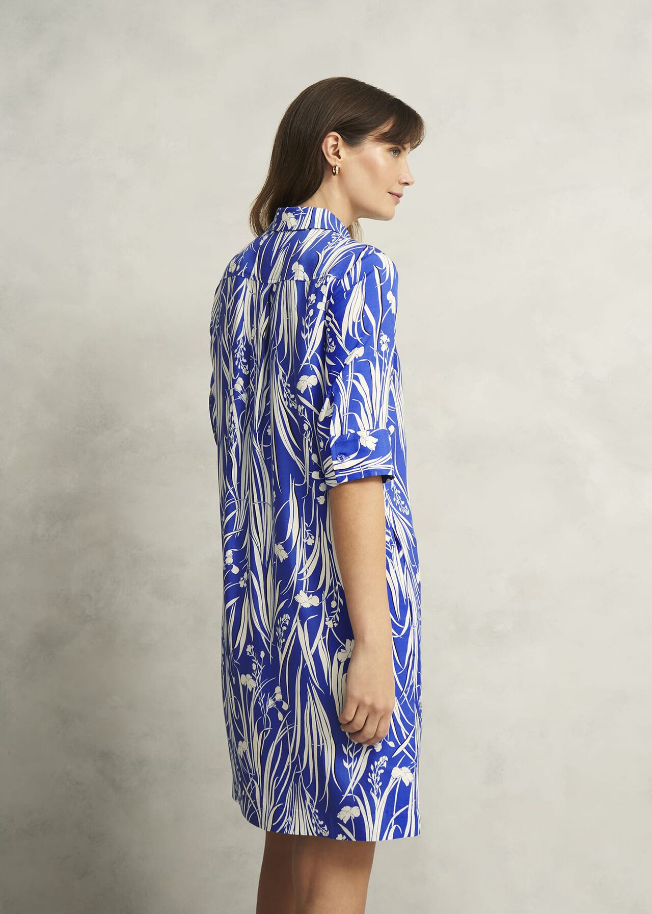 Marciella Tunic Dress, Blue Multi, hi-res