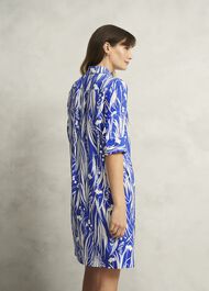 Marciella Tunic Dress, Blue Multi, hi-res