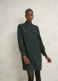 Stephanie Dress, Ponderosa Green, hi-res