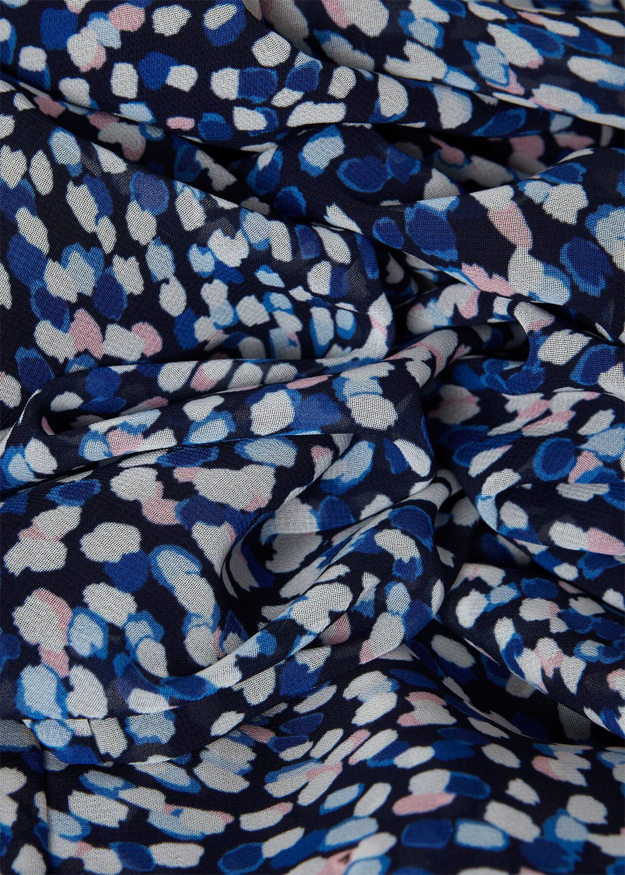 Sadie Printed A Line Dress, Navy Multi, hi-res