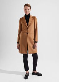 Tilda Wool Coat, Classic Camel, hi-res