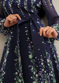 Petite Ros Dress, Midnight Multi, hi-res