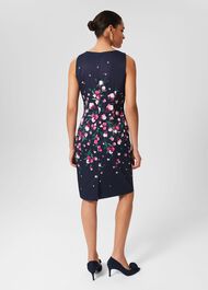 Petite Moira Floral Dress, Navy Multi, hi-res