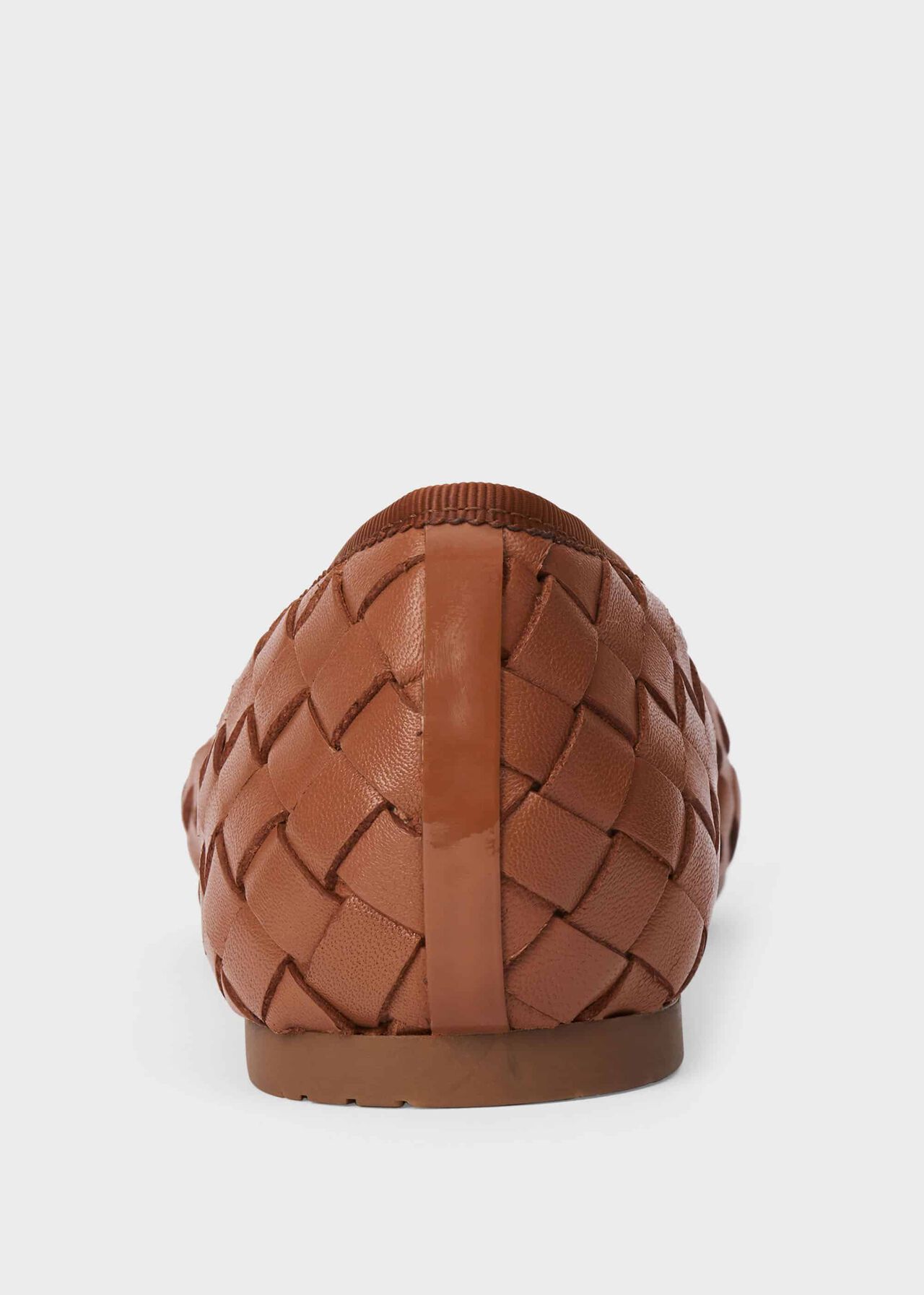 Casey Leather Ballerinas , Tan, hi-res