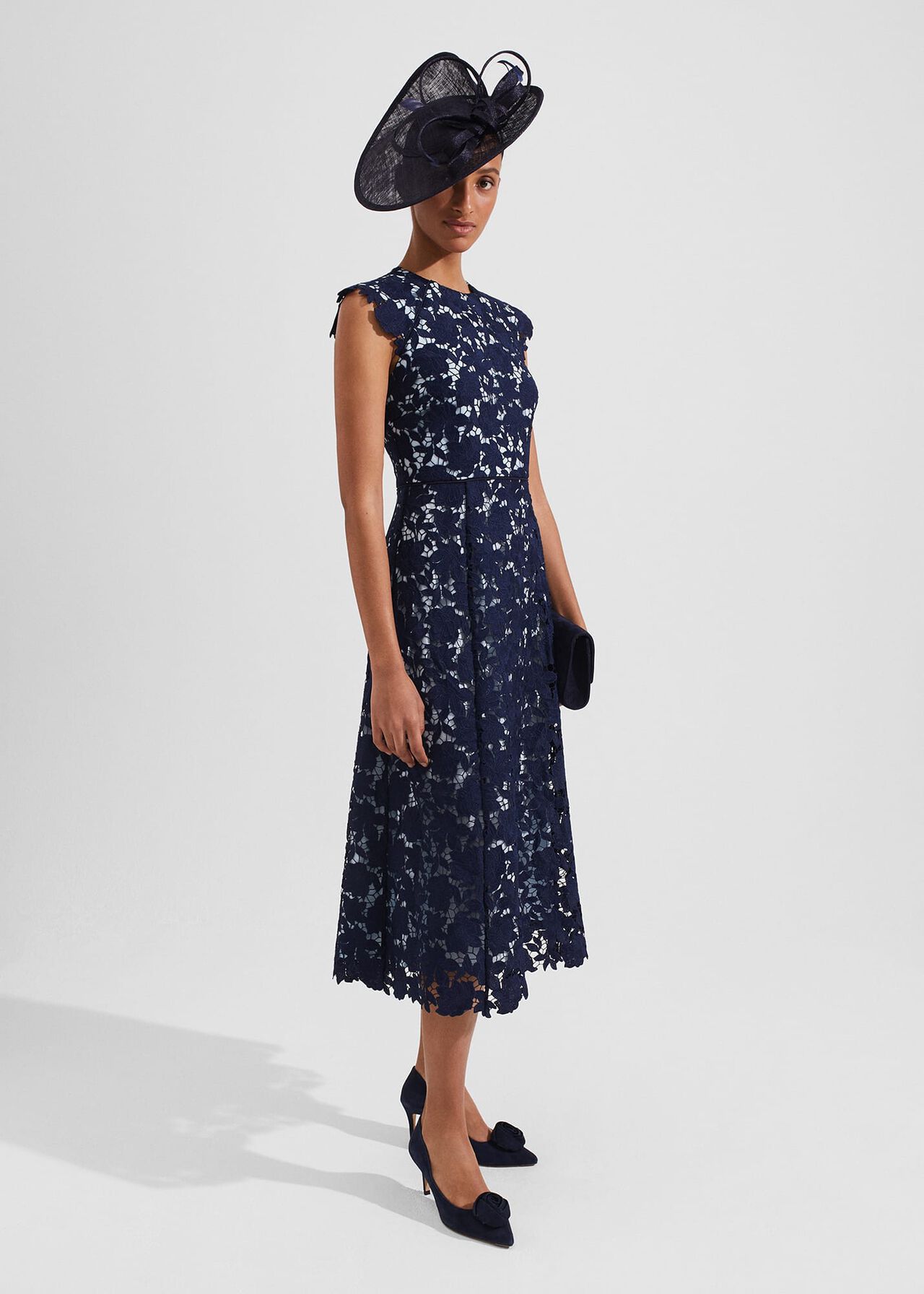Alisa Fascinator, Midnight, hi-res