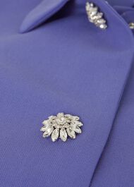 Henriella Coat, Blue, hi-res
