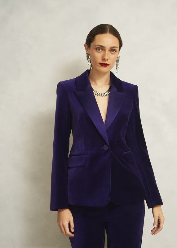 Heather Velvet Jacket