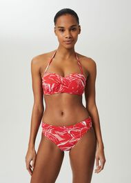 Amelia Bikini Top, Raspberry Multi, hi-res