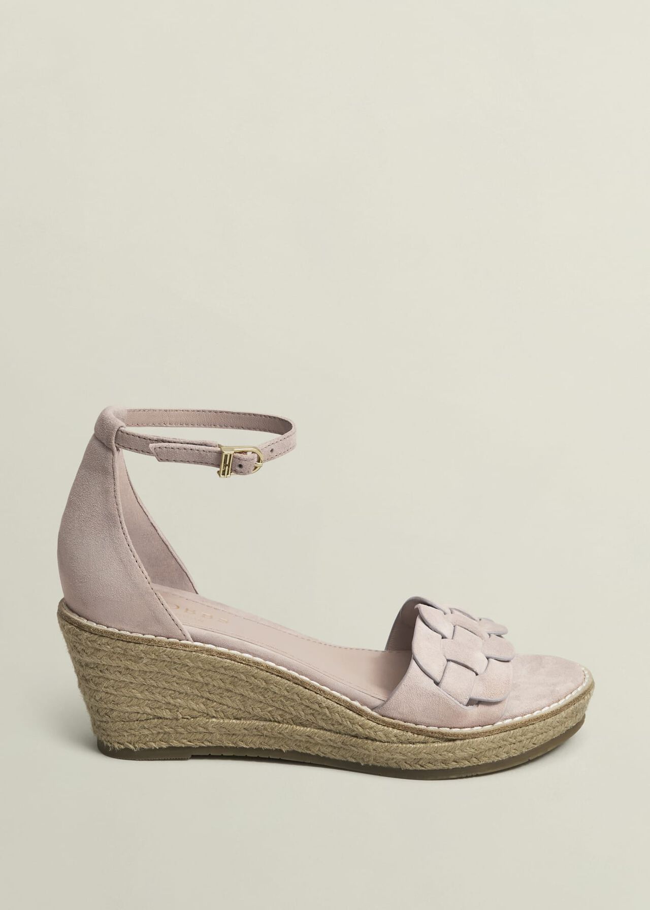 Francis Suede Espadrilles, Blush Pink, hi-res