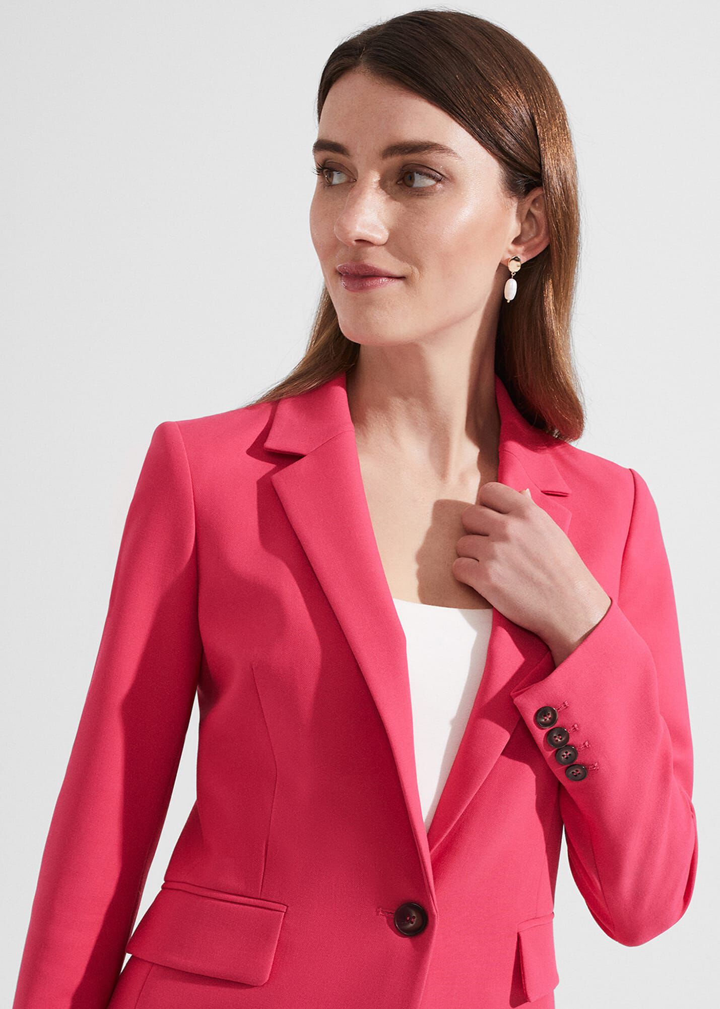 Hobbs carron clearance coat pink