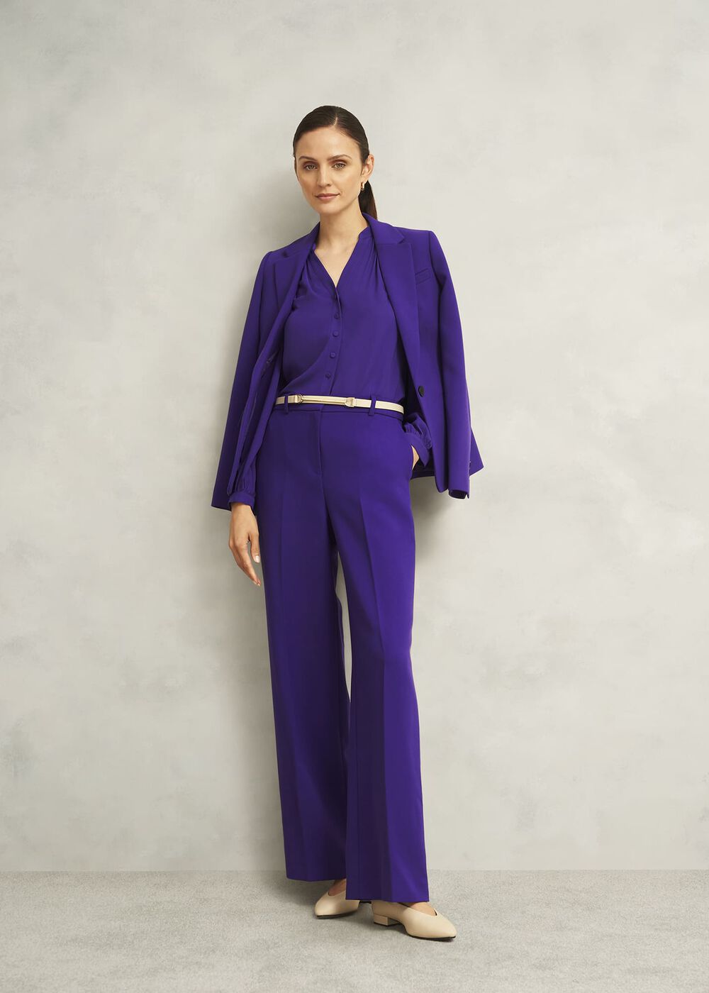 Sami Wide Trousers, Jewel Purple, hi-res