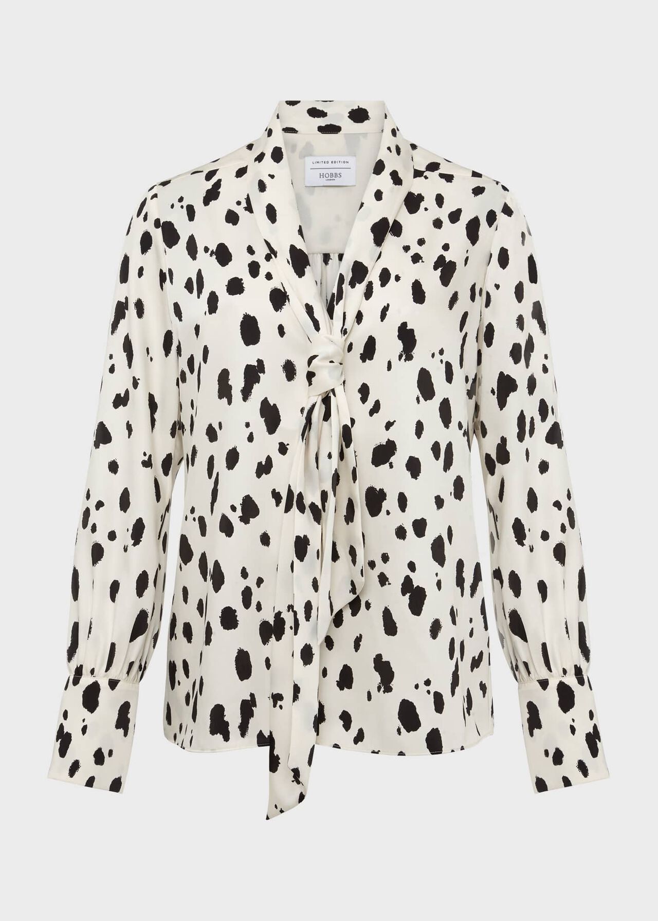 Lawson Blouse, Cream Black, hi-res