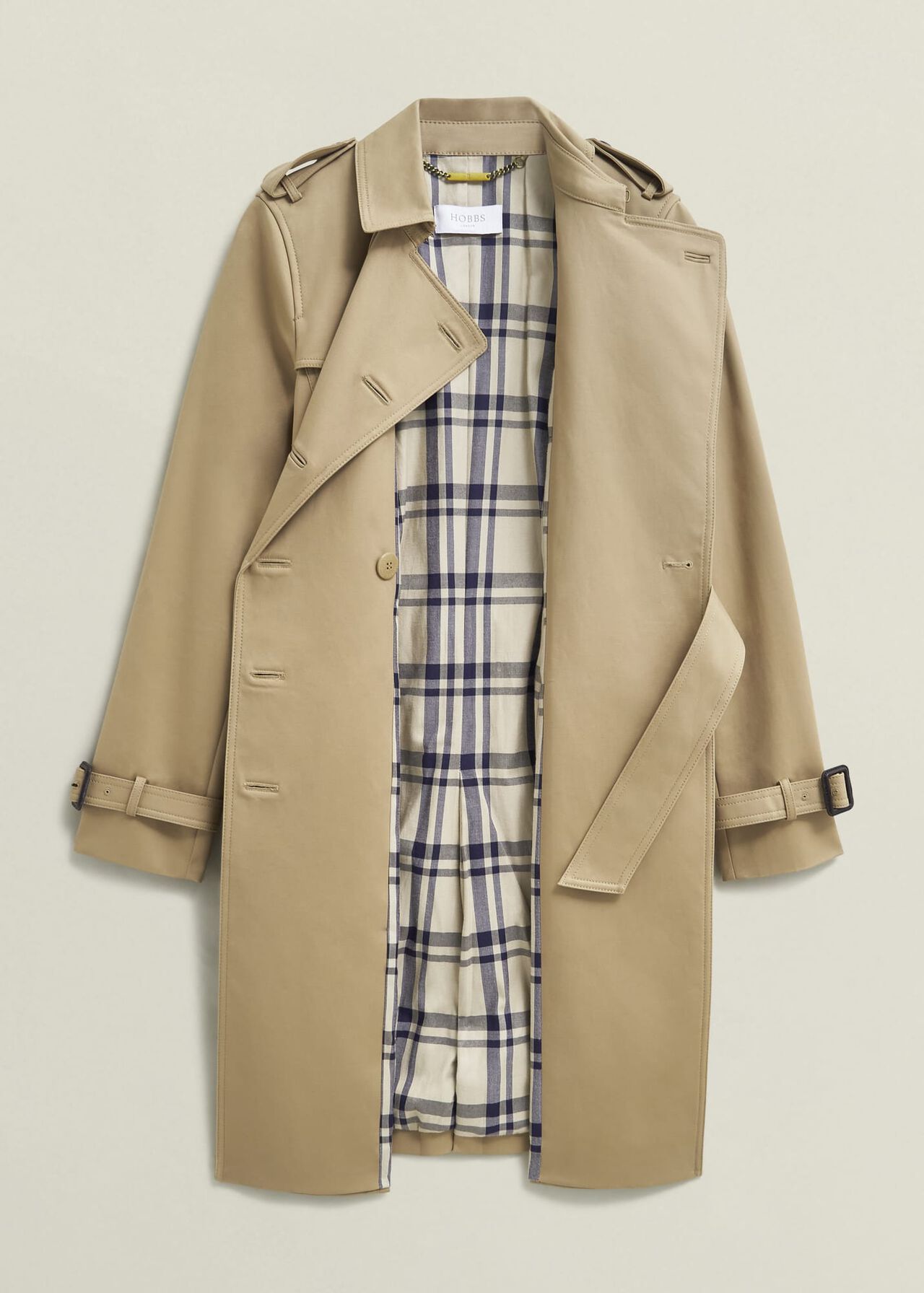 Skylar Trench Coat, Tan, hi-res