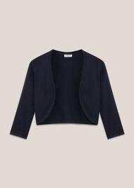 Carrie Bolero, Navy, hi-res