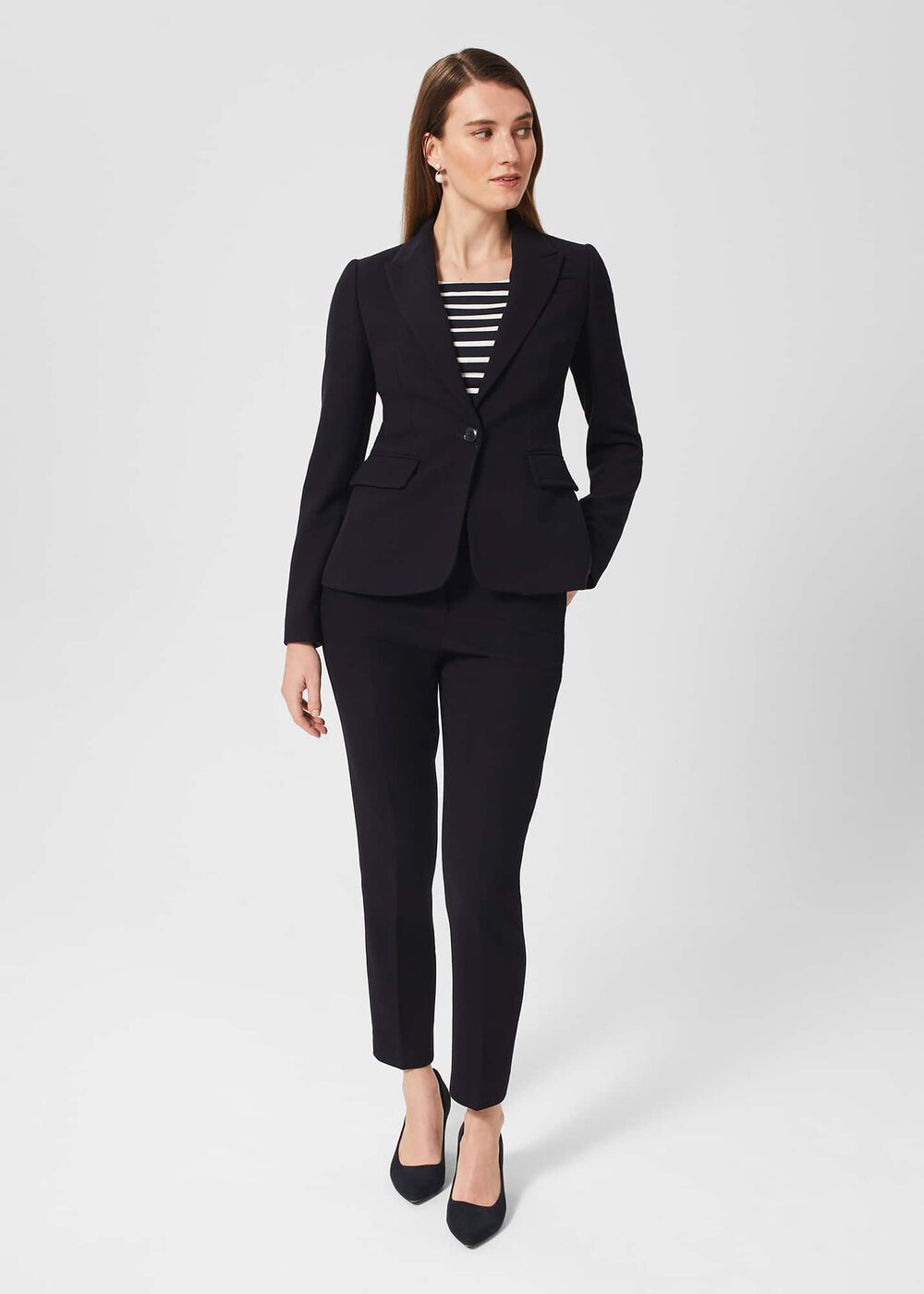 Mia Trousers, Navy, hi-res