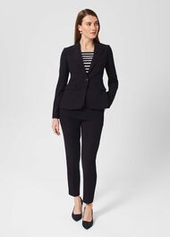 Mia Trousers, Navy, hi-res