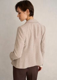 Chelsey Wool Blend Jacket, Neutral, hi-res
