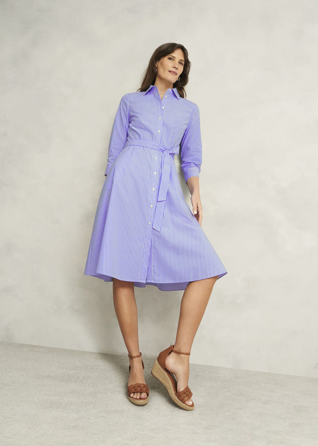 Harlow Dress, Blue Ivory, hi-res
