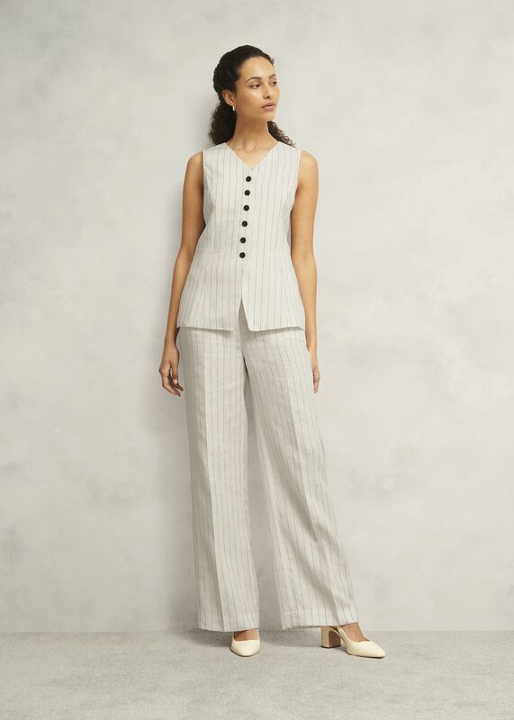 Groombridge Linen Waistcoat
