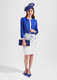 Shona Fascinator, Cobalt, hi-res