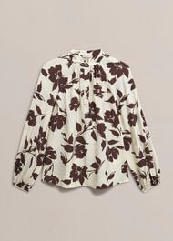 Sherry Blouse, Beige Chocolate, hi-res