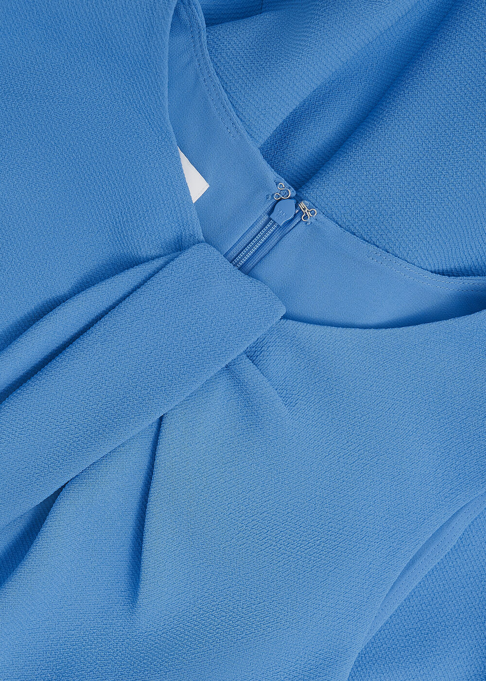 Jessa Twist Detail Dress, Bright Sky Blue, hi-res
