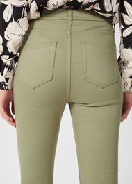 Gia Sculpting Jeans, Light Green, hi-res