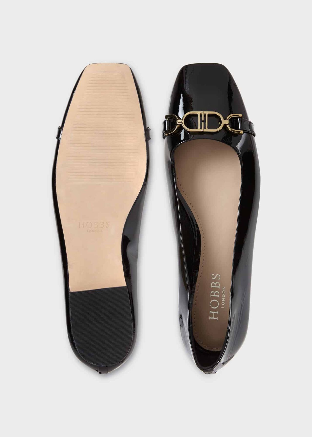 Myla Flats, Black, hi-res