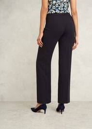 Mel Wide Pants, Navy, hi-res